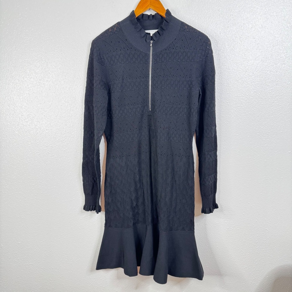 Veronica Beard Black Long Sleeve Dress Size Large